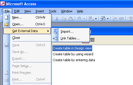 Соединение таблиц Microsoft Access к таблицам MySQL
