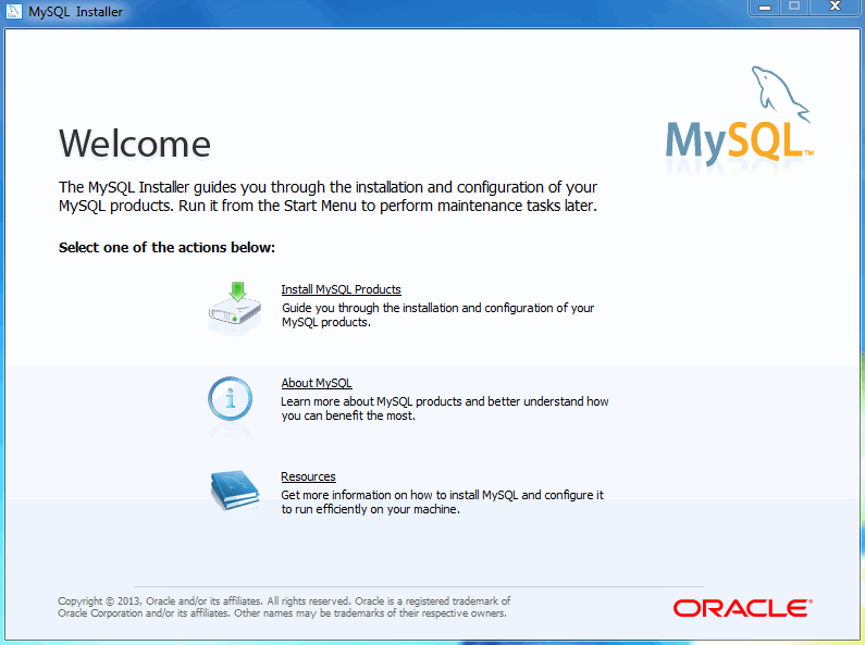 MySQL Installer - Желанный Экран