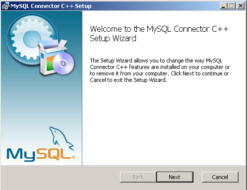 MSI Installer Welcome Screen